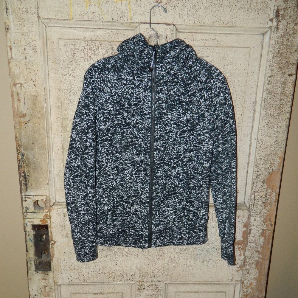 Lululemon Scuba Hoodie IV Jacket Iced Wave Black 6 (LL-9)